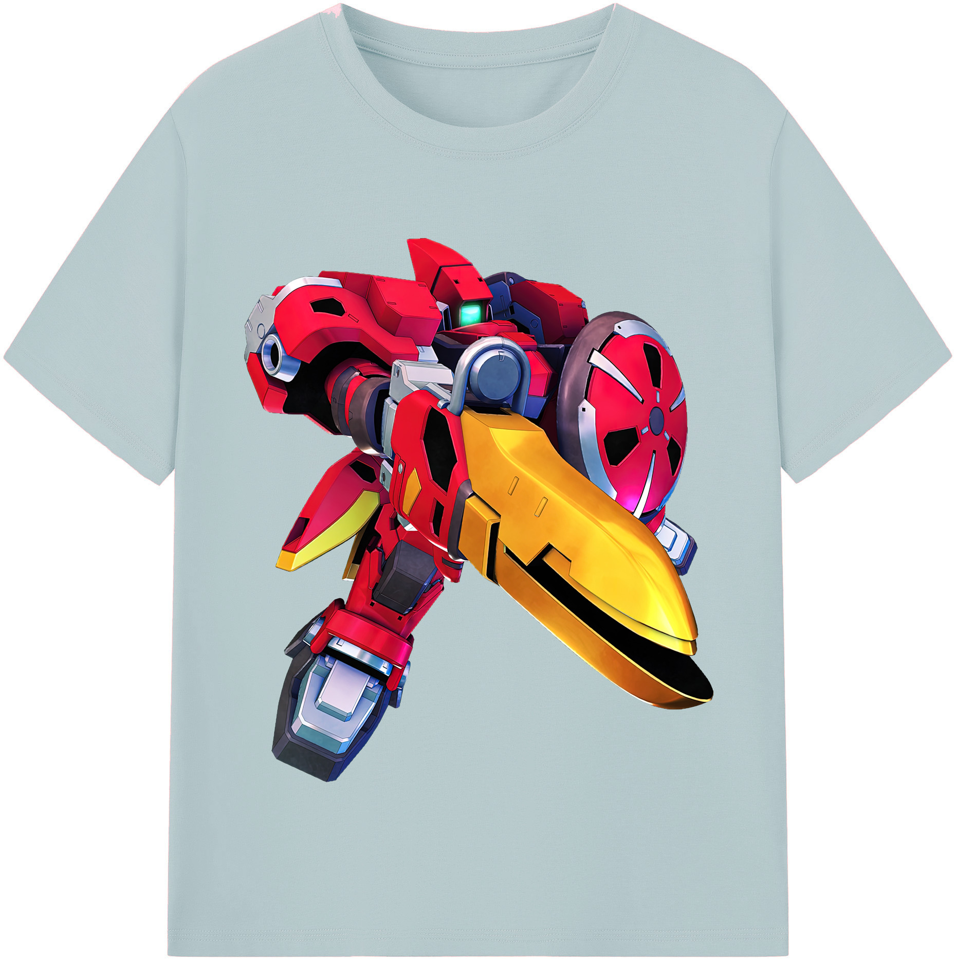 （画像用） 機動戦士ガンダム Mobile Suit Gundam 綿100％半袖Tシャツ（フロントプリント）